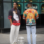 پیراهن طرحدار