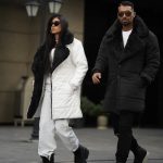 کاپشن یقه خز