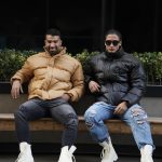 کاپشن چرم bershka