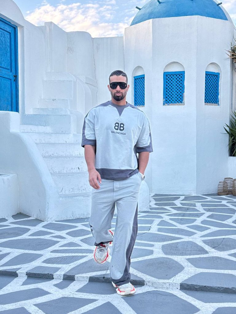 ست تیشرت وشلوار بالنسیاگا