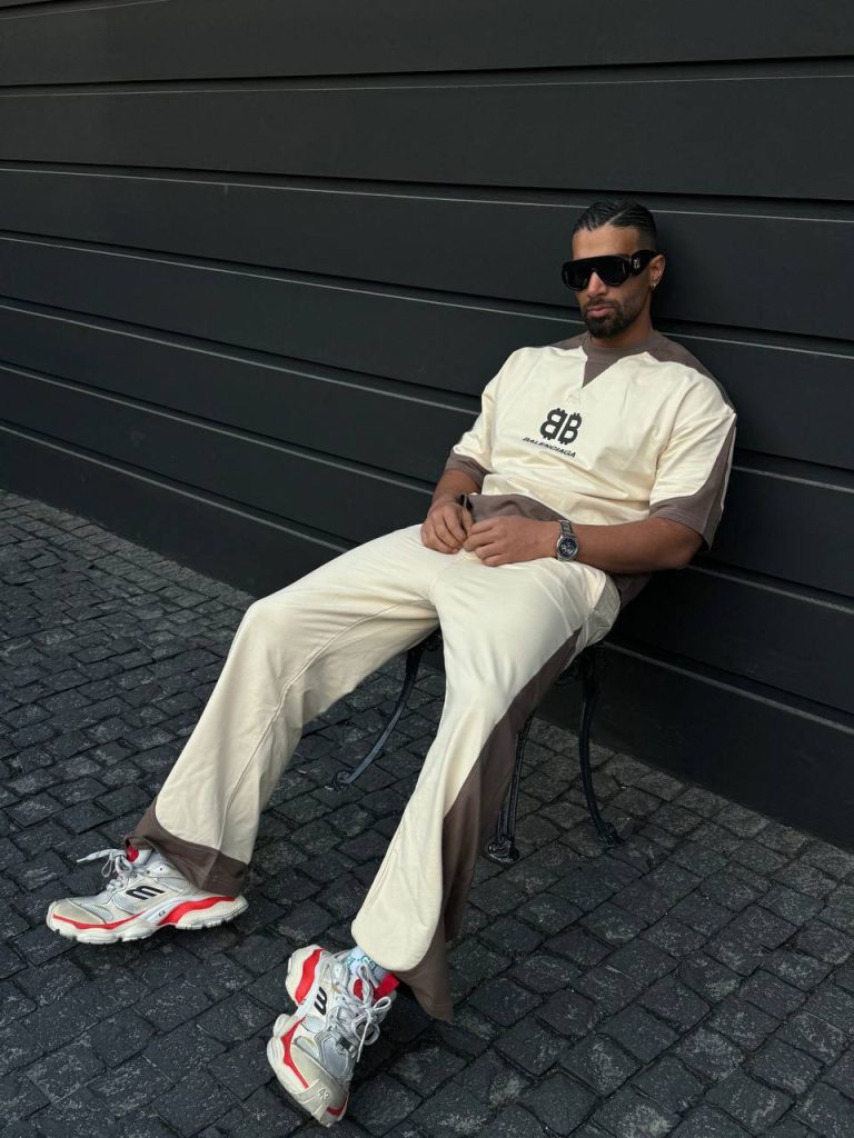 ست تیشرت وشلوار بالنسیاگا