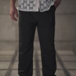 شلوار پارچه ای بگ