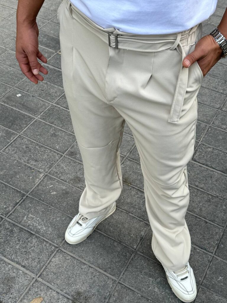 شلوار پارچه ای بگ