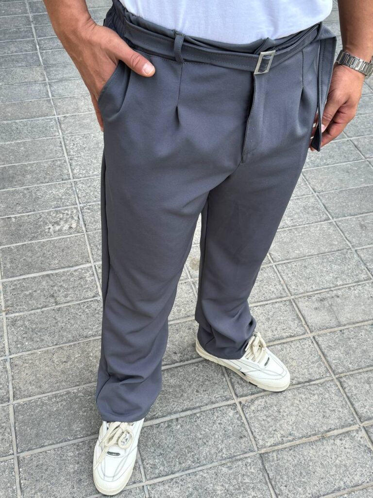 شلوار پارچه ای بگ