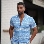 پیراهن مراکشی طرحدار