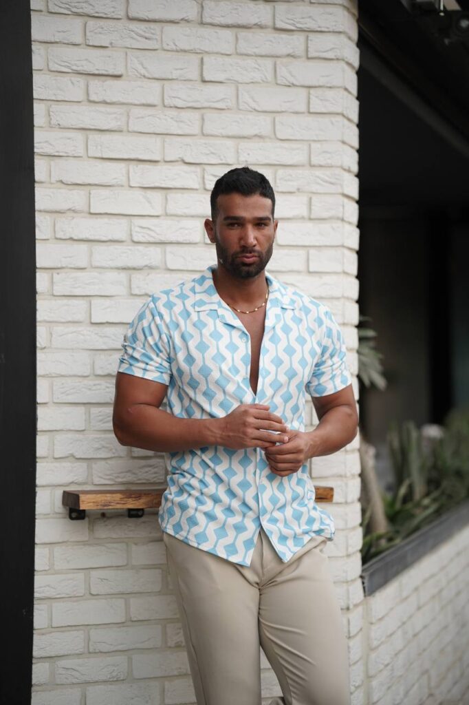 پیراهن مراکشی طرحدار