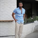 پیراهن مراکشی طرحدار