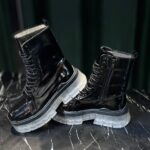 بوت برشکا ورنی زیرشیشه ای