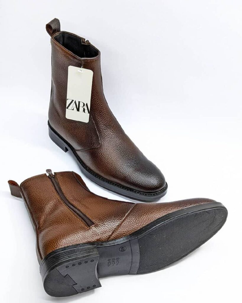 بوت زارا زیپی