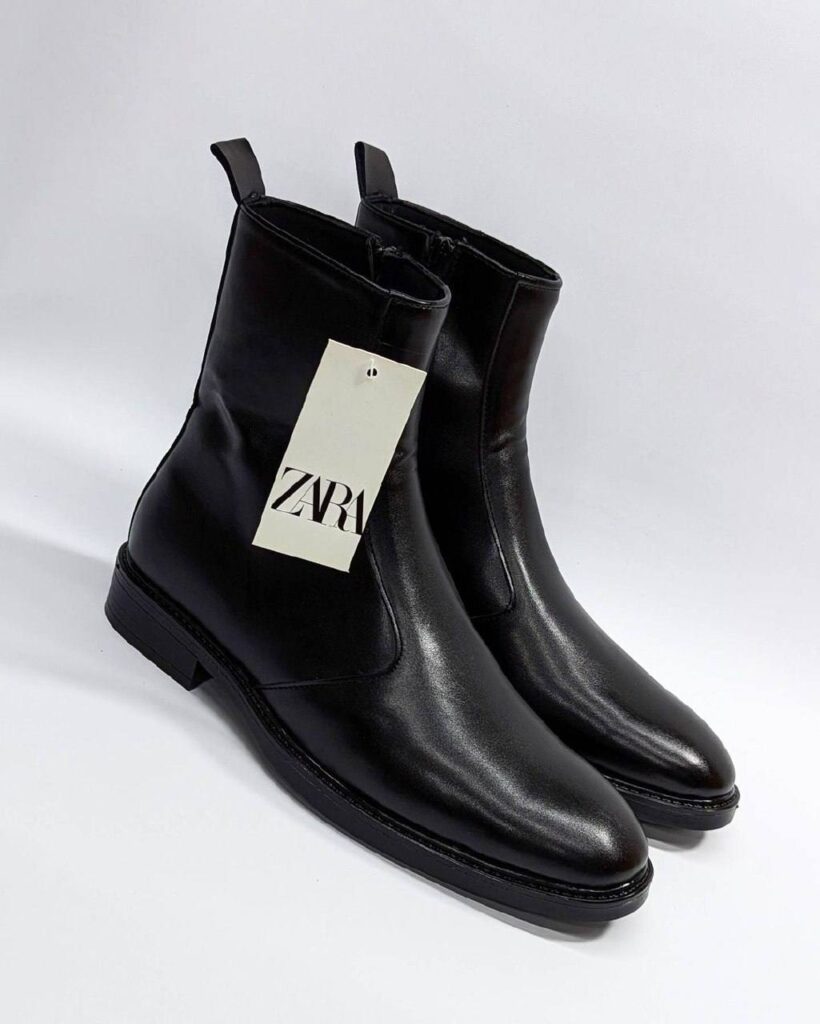 بوت زارا زیپی