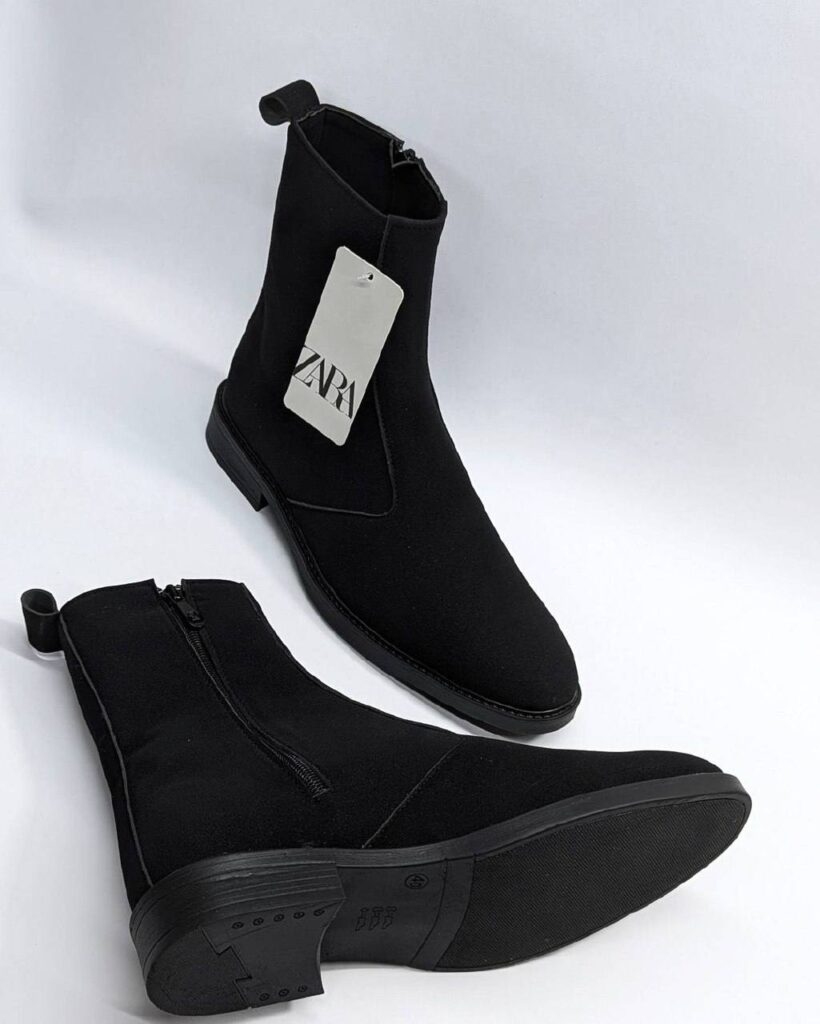 بوت زارا زیپی