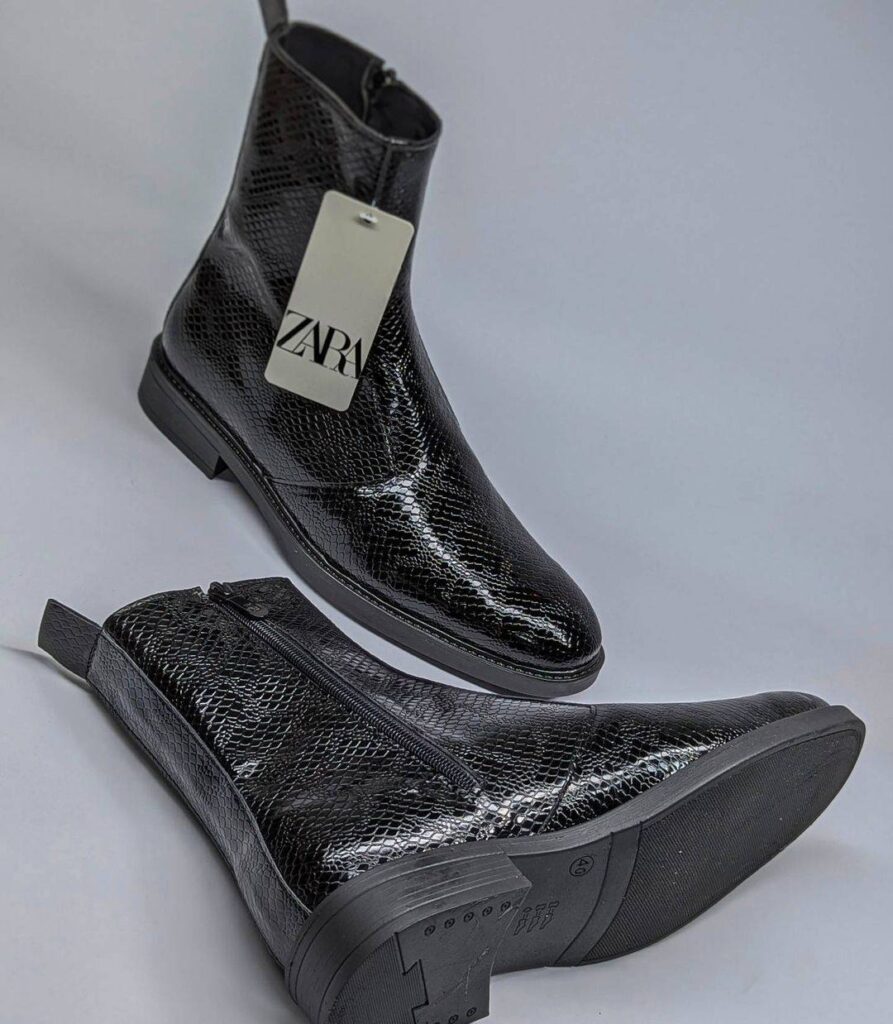 بوت زارا زیپی