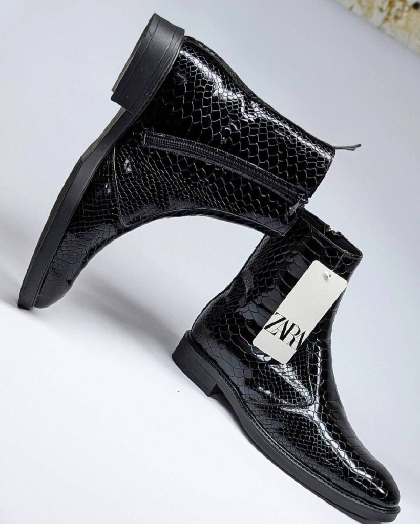 بوت زارا زیپی