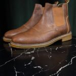 نیم بوت چرم