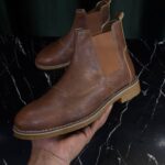 نیم بوت چرم