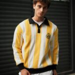 دورس یقه دار راه راه