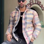 کاپشن پفکی طرحدار