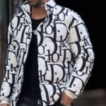 کاپشن پفکی طرحدار