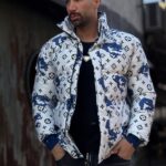 کاپشن پفکی طرحدار