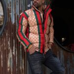 کاپشن پفکی طرحدار