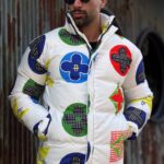 کاپشن پفکی طرحدار