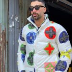 کاپشن پفکی طرحدار