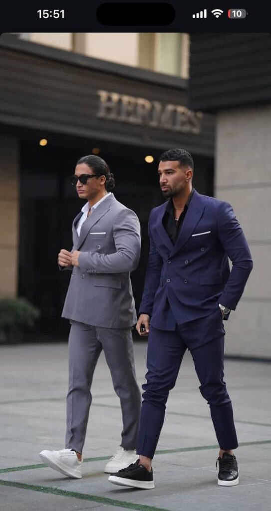 کت و شلوار دبل برست