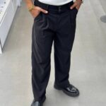 شلوار پارچه ای بگ