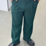 شلوار پارچه ای بگ