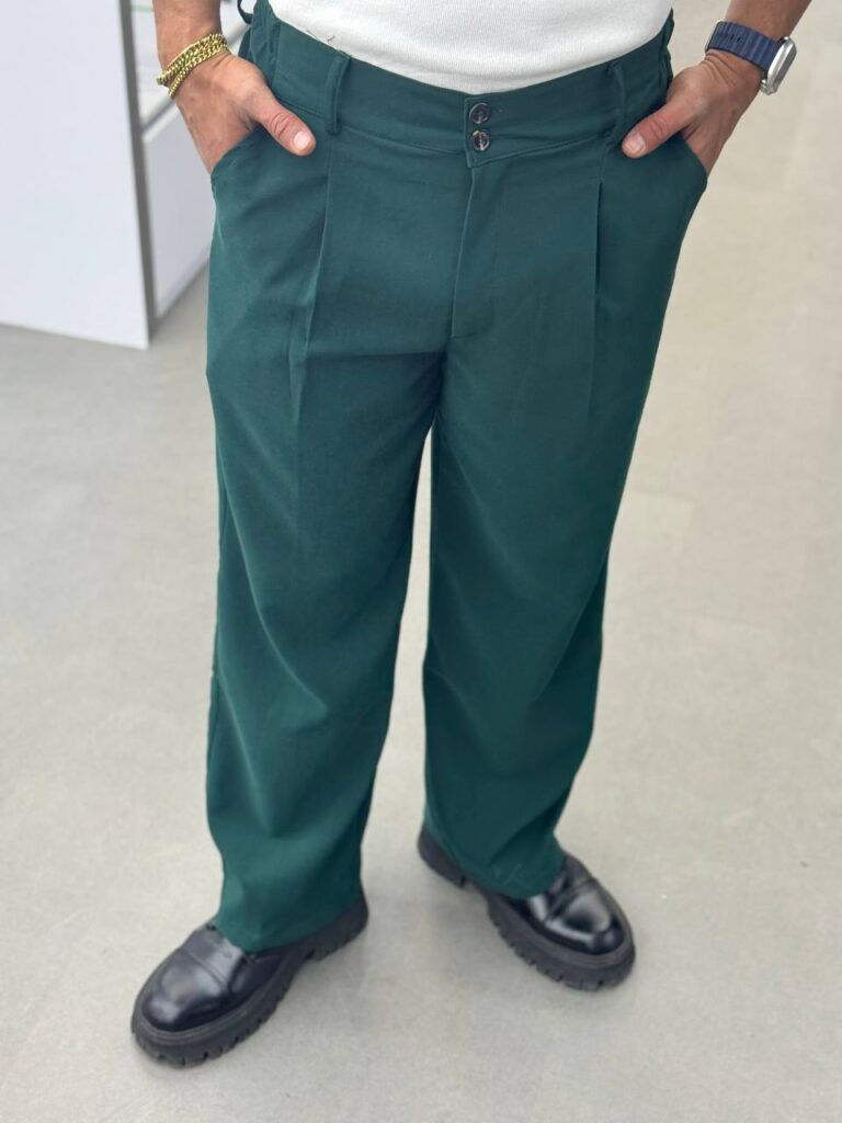 شلوار پارچه ای بگ