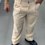 شلوار پارچه ای بگ