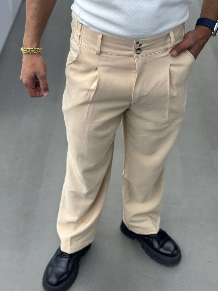 شلوار پارچه ای بگ