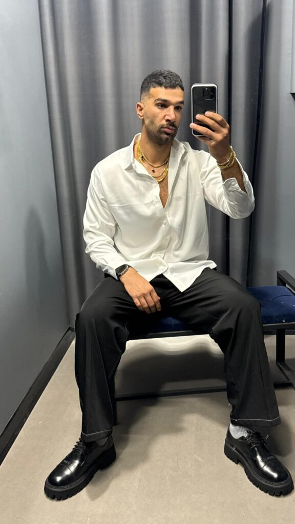 پیراهن مراکشی‌ساتن