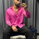 پیراهن مراکشی‌ساتن