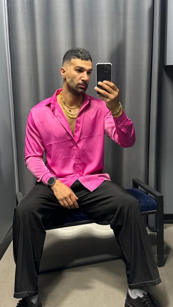 پیراهن مراکشی‌ساتن