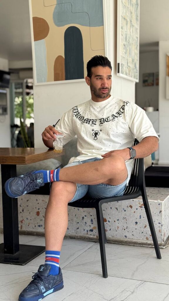 تیشرت کروم نگینی