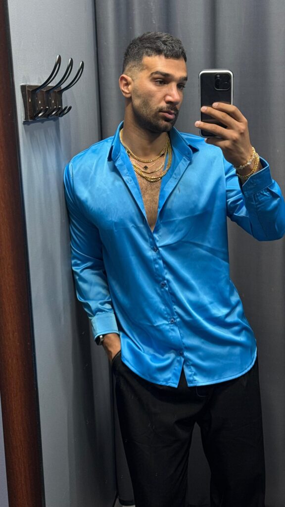 پیراهن مراکشی‌ساتن