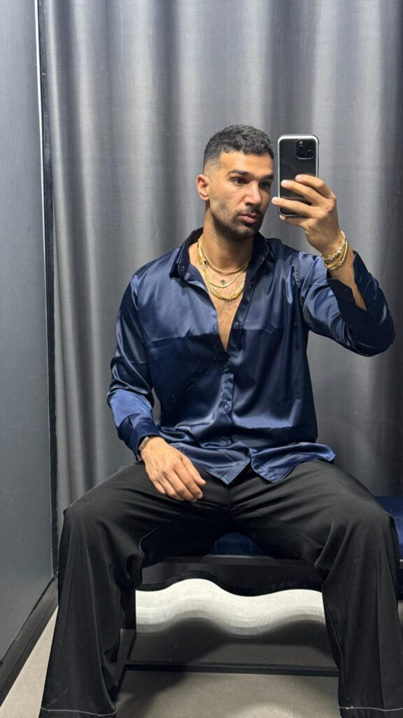 پیراهن مراکشی‌ساتن