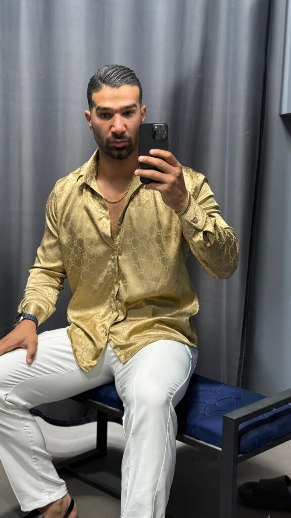 پیراهن ساتن گوچی