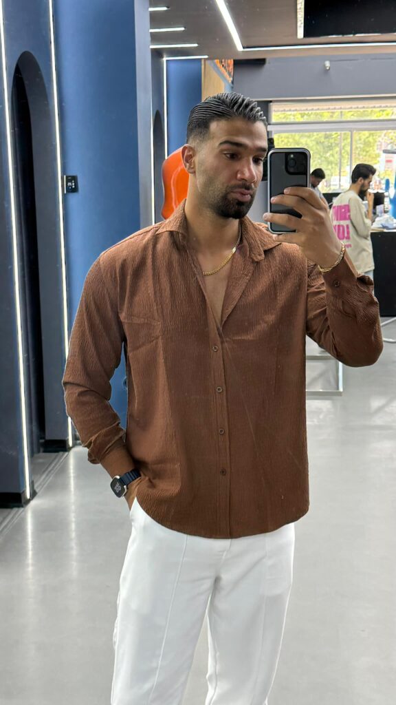 پیراهن مراکشی اطلس