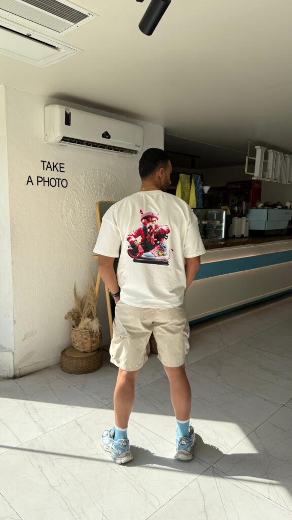 تیشرت پلنگ صورتی