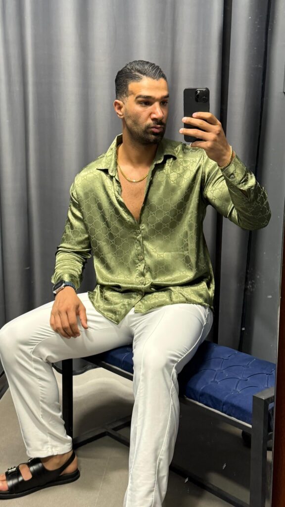 پیراهن ساتن گوچی