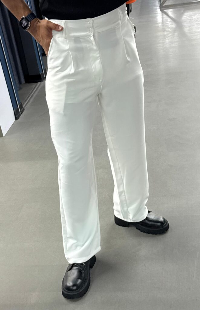 شلوار بگ پارچه ای