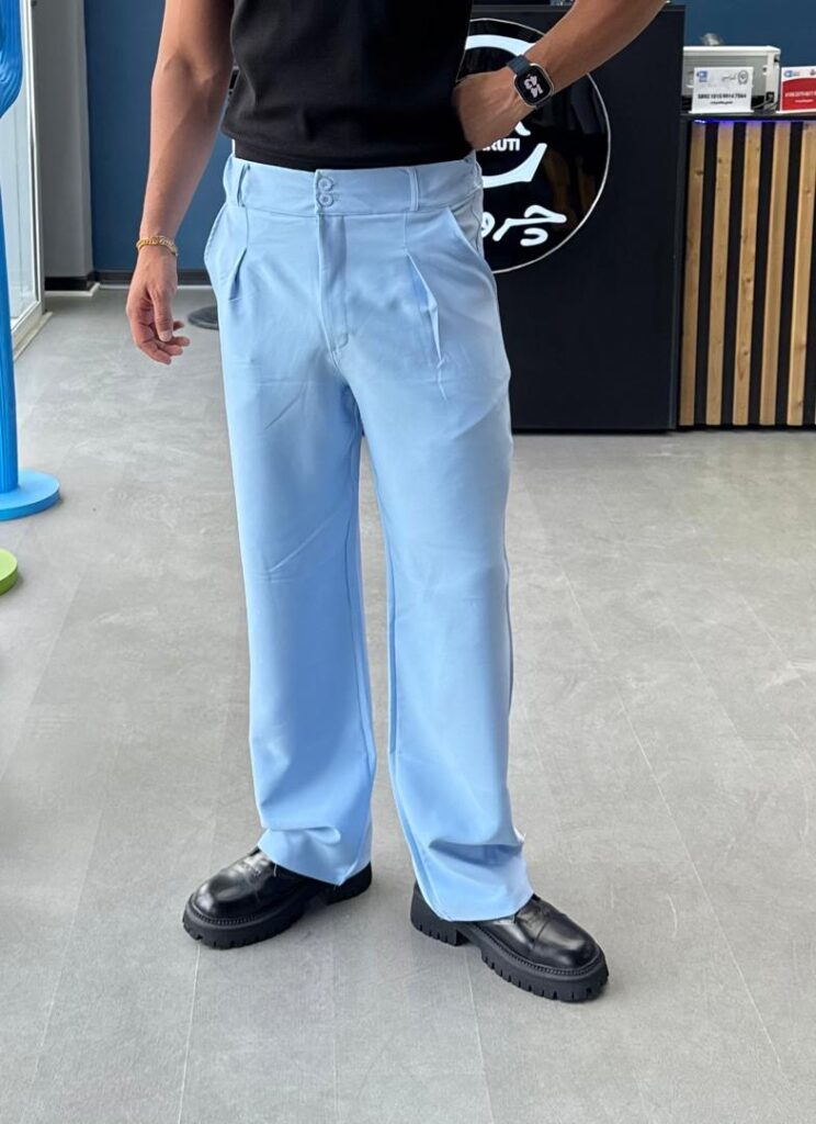 شلوار بگ پارچه ای