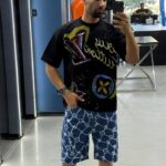 تیشرت LV ابرنگی