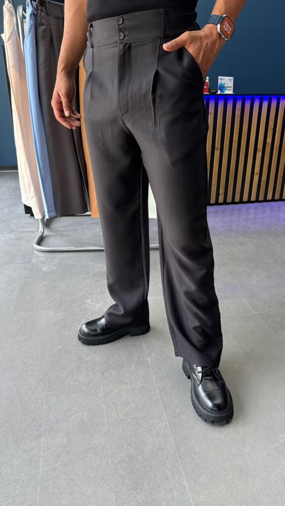 شلوار بگ پارچه ای