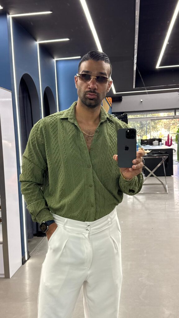 پیراهن مراکشی لوزی