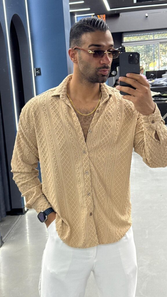 پیراهن مراکشی لوزی