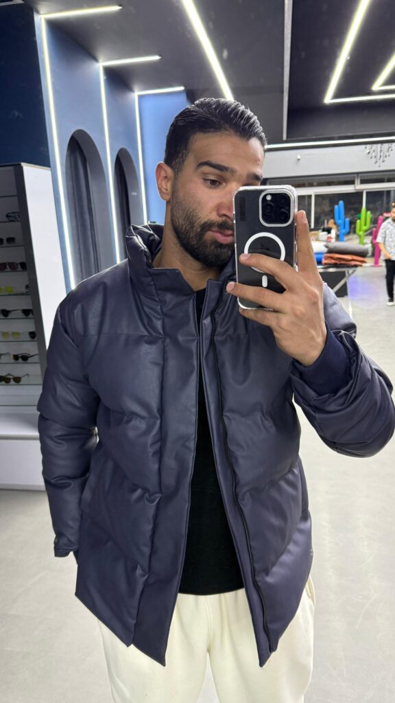 کاپشن چرم زارا