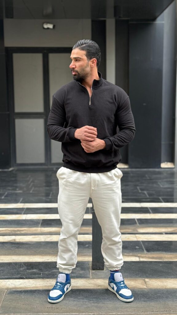 دورس نیم زیپ ساده